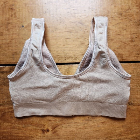 Miracle Bamboo Tan Comfort Women's Bra Size L - Picture 5 of 8